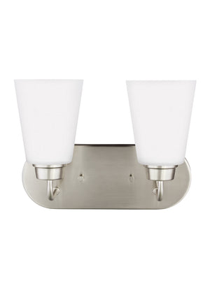 Generation Lighting. - 4415202EN3-962 - Two Light Wall / Bath - Kerrville - Brushed Nickel