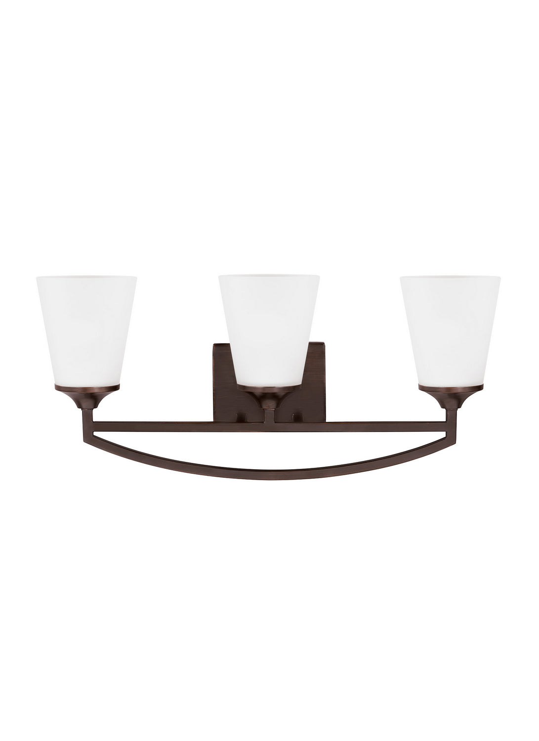 Generation Lighting. - 4424503EN3-710 - Three Light Wall / Bath - Hanford - Bronze