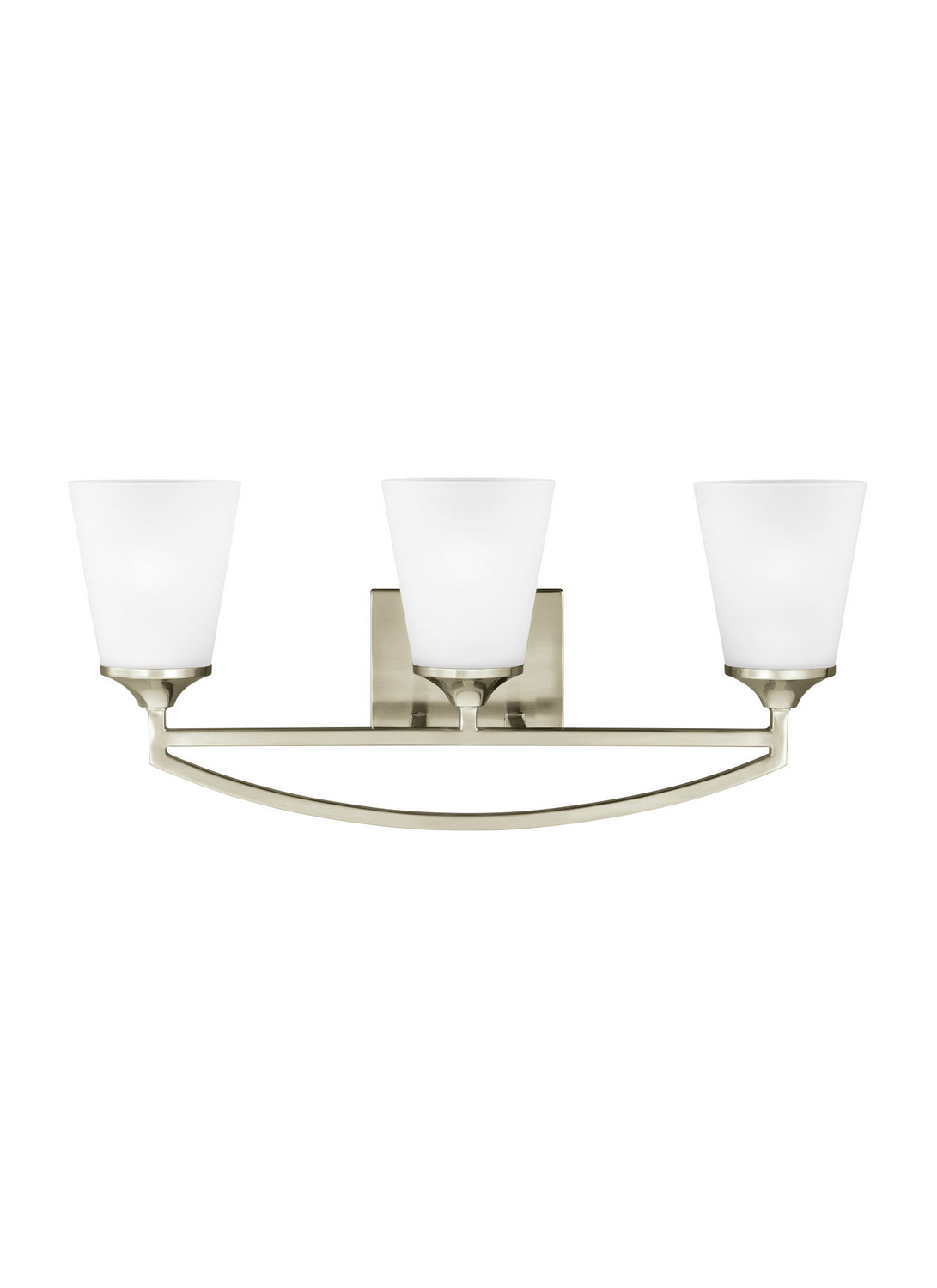 Generation Lighting. - 4424503EN3-962 - Three Light Wall / Bath - Hanford - Brushed Nickel