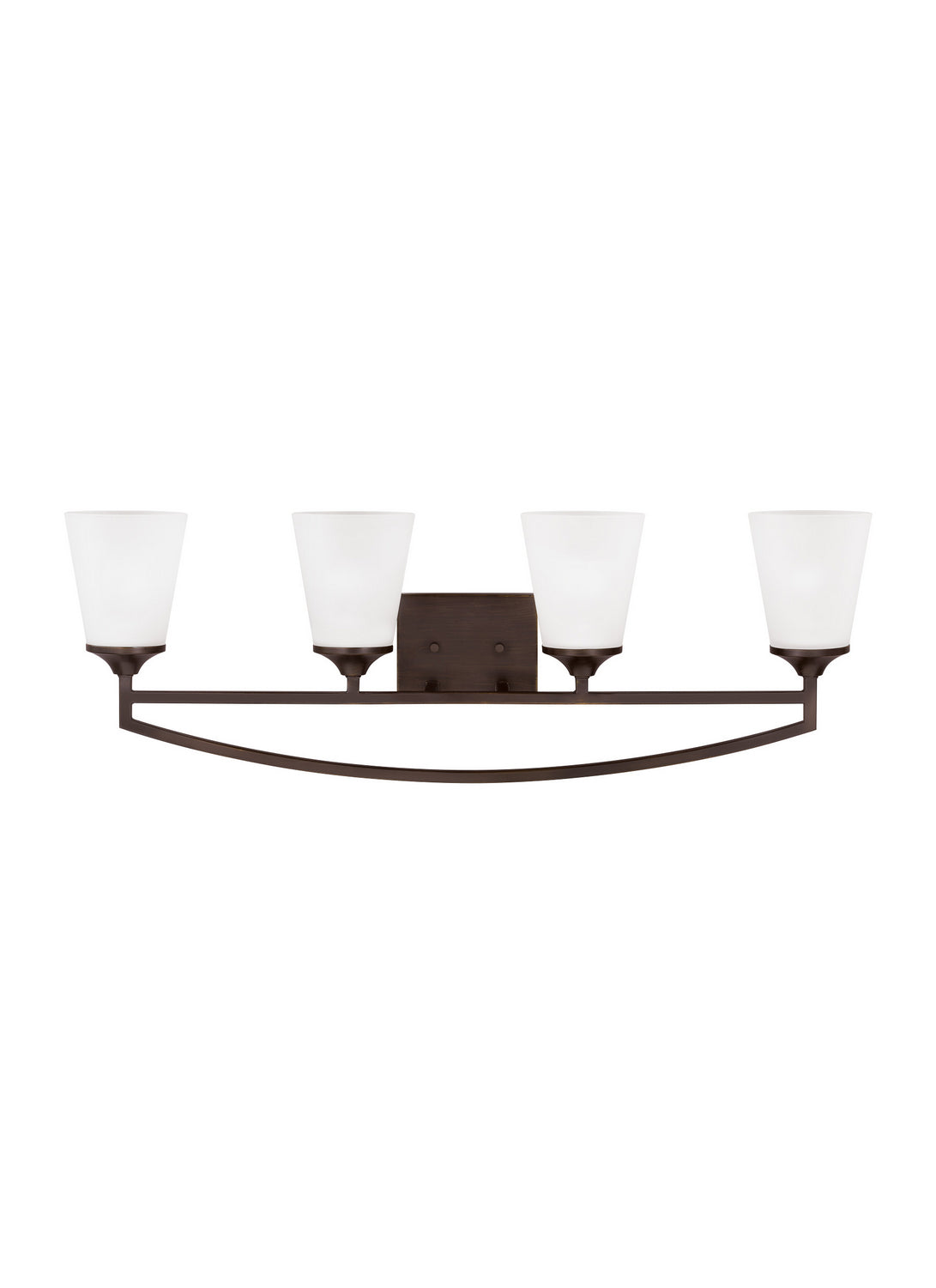 Generation Lighting. - 4424504EN3-710 - Four Light Wall / Bath - Hanford - Bronze