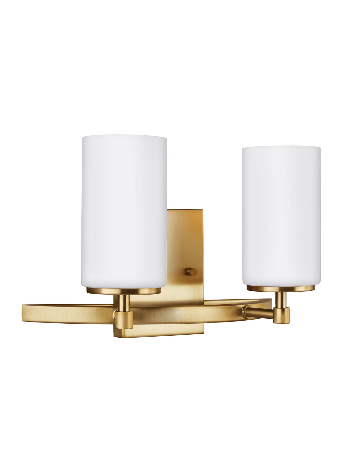 Generation Lighting. - 4424602-848 - Two Light Wall / Bath - Alturas - Satin Brass