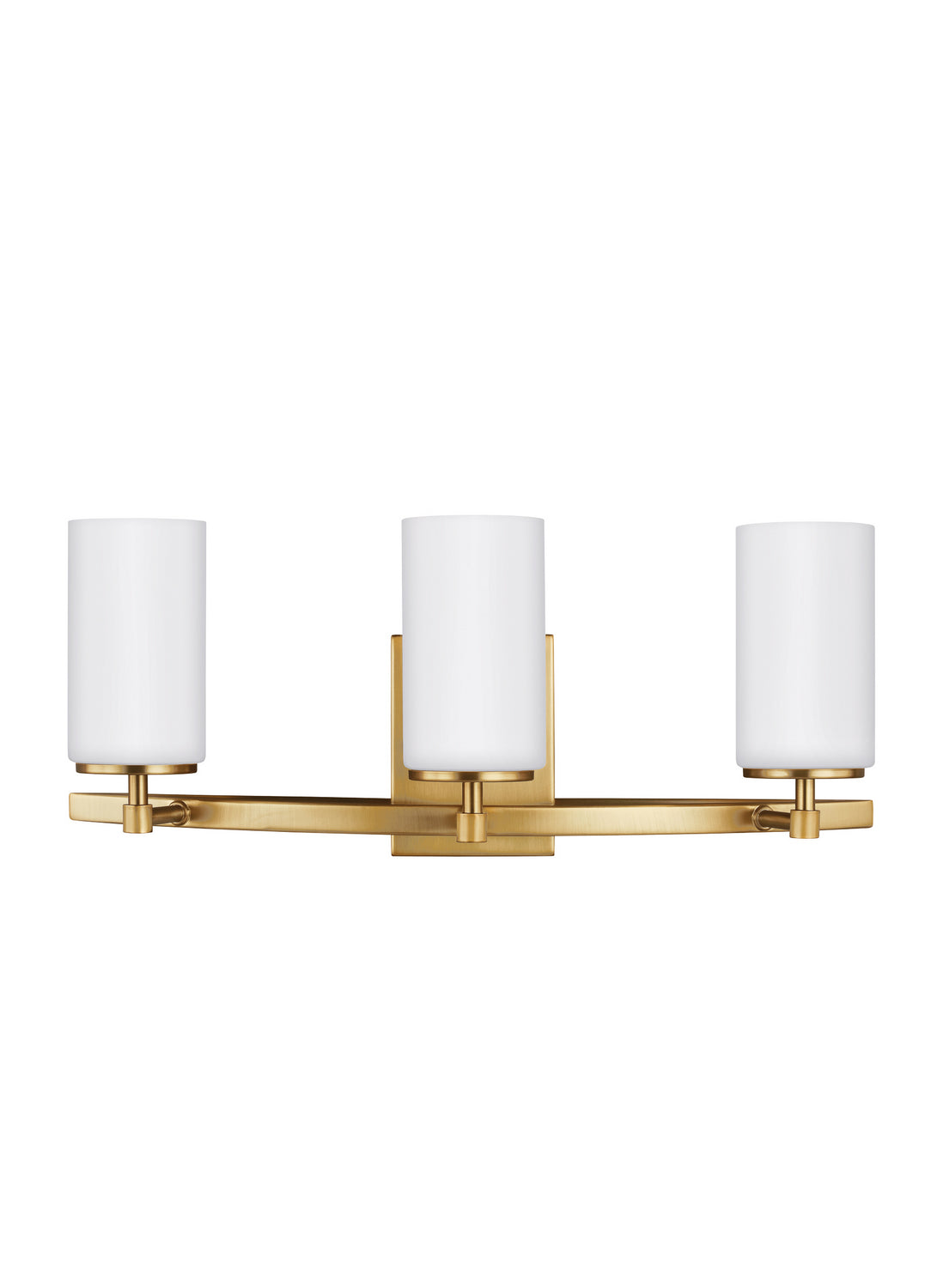 Generation Lighting. - 4424603-848 - Three Light Wall / Bath - Alturas - Satin Brass