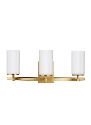 Generation Lighting. - 4424603EN3-848 - Three Light Wall / Bath - Alturas - Satin Brass