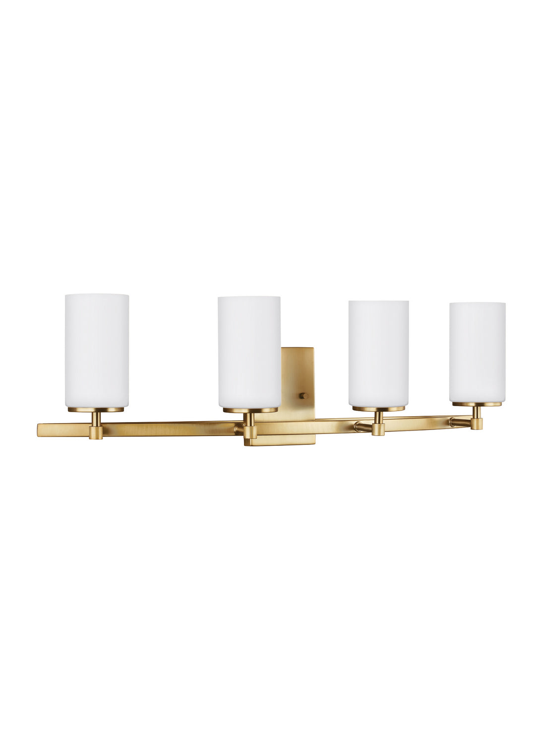 Generation Lighting. - 4424604-848 - Four Light Wall / Bath - Alturas - Satin Brass