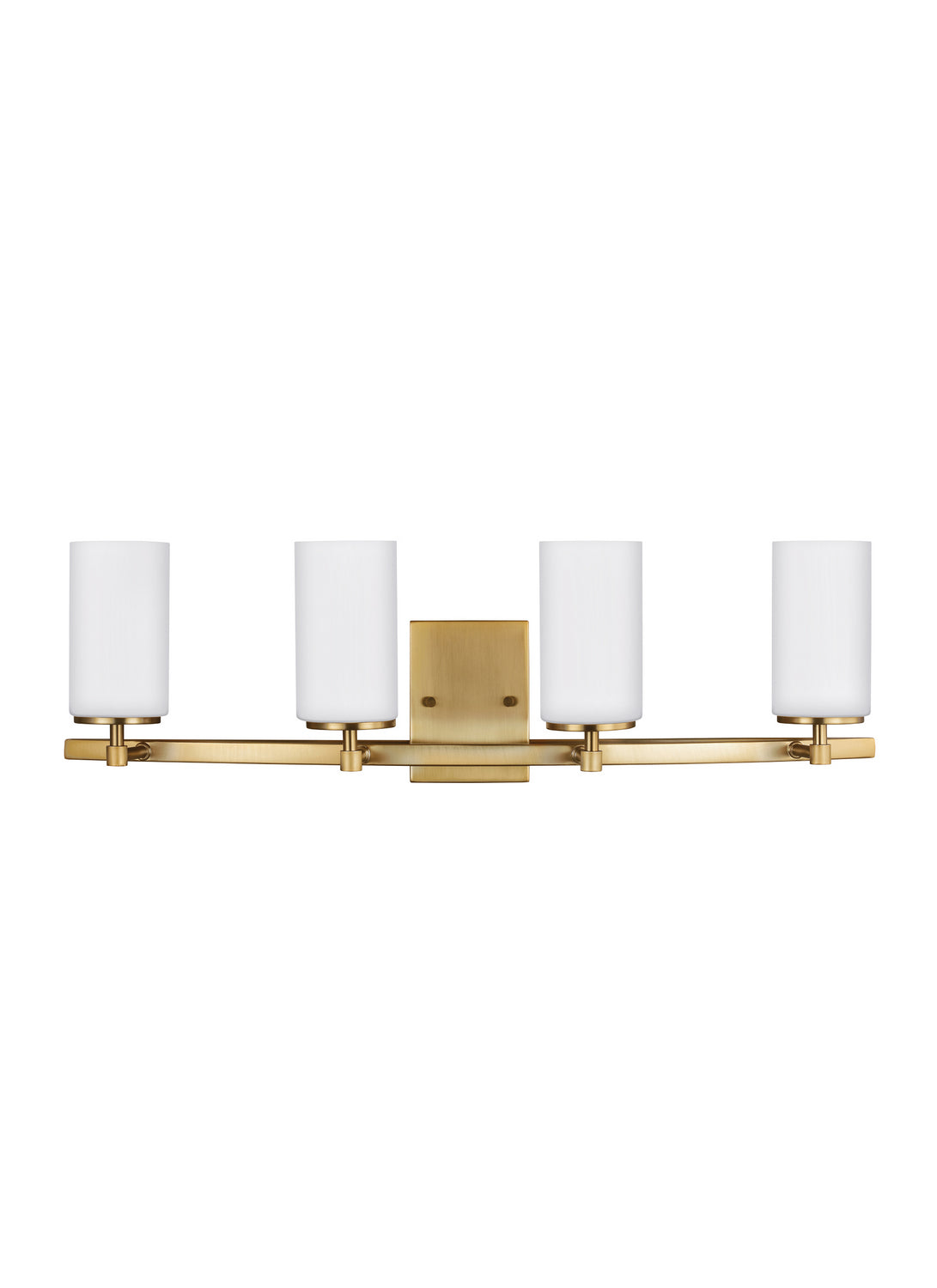 Generation Lighting. - 4424604-848 - Four Light Wall / Bath - Alturas - Satin Brass