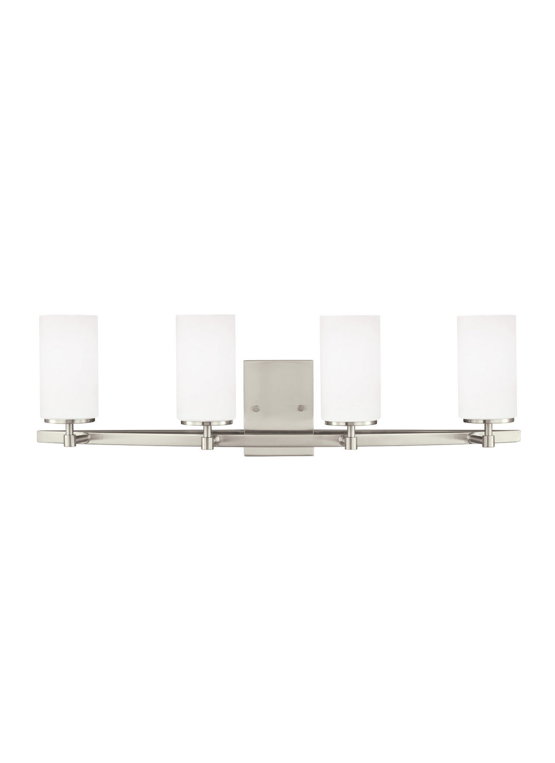 Generation Lighting. - 4424604EN3-962 - Four Light Wall / Bath - Alturas - Brushed Nickel