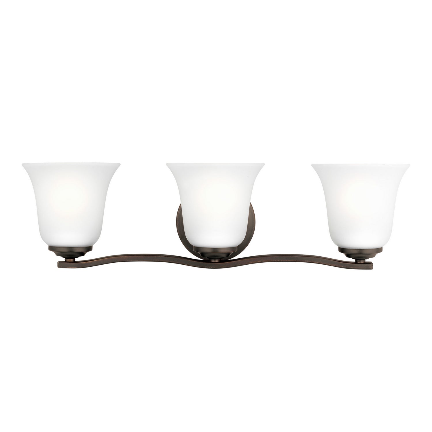 Generation Lighting. - 4439003EN3-710 - Three Light Wall / Bath - Emmons - Bronze