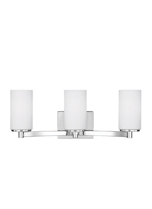 Generation Lighting. - 4439103-05 - Three Light Wall / Bath - Hettinger - Chrome