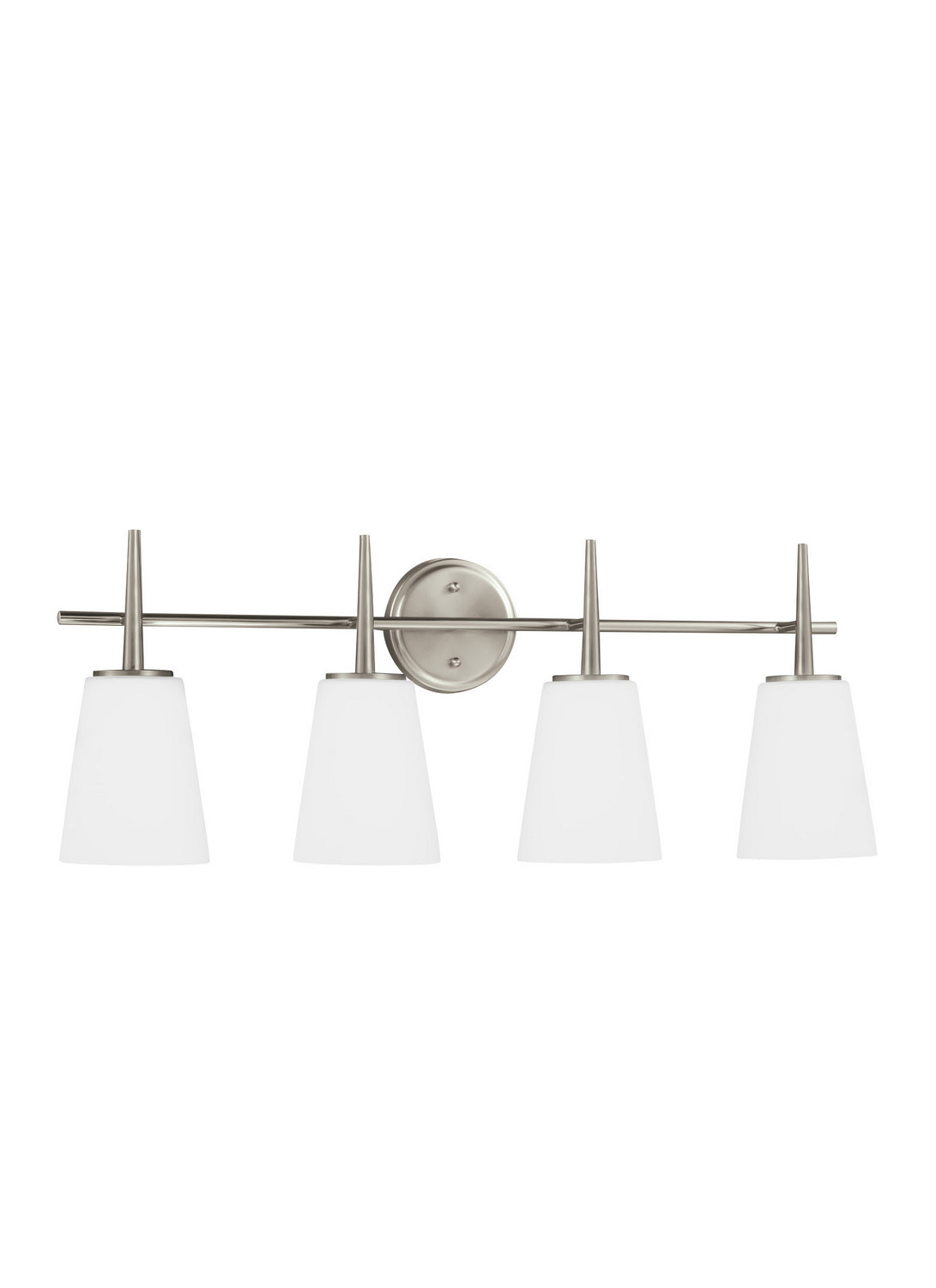 Generation Lighting. - 4440404EN3-962 - Four Light Wall / Bath - Driscoll - Brushed Nickel