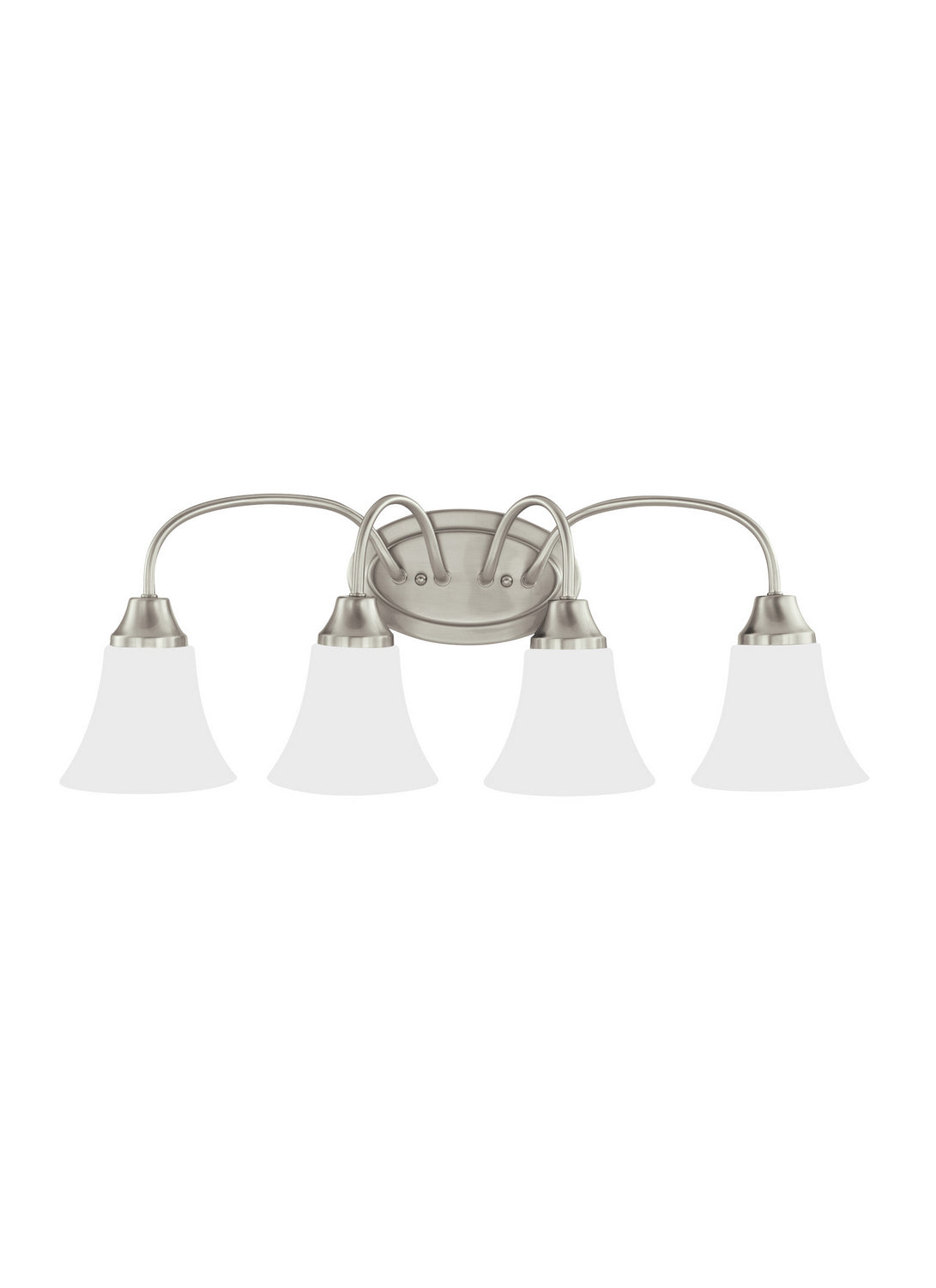 Generation Lighting. - 44808EN3-962 - Four Light Wall / Bath - Holman - Brushed Nickel