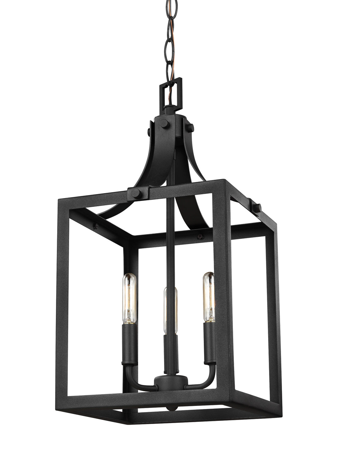 Generation Lighting. - 5140603EN-12 - Three Light Hall / Foyer - Labette - Black