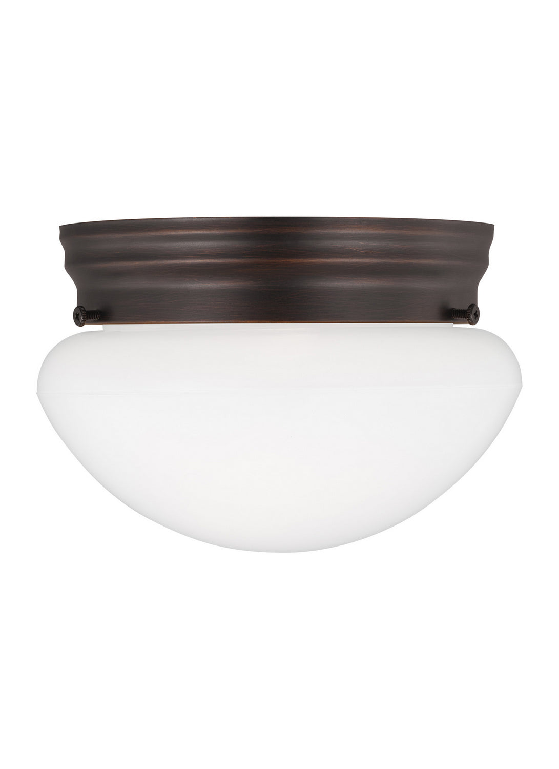 Generation Lighting. - 5326EN3-710 - One Light Flush Mount - Webster - Bronze