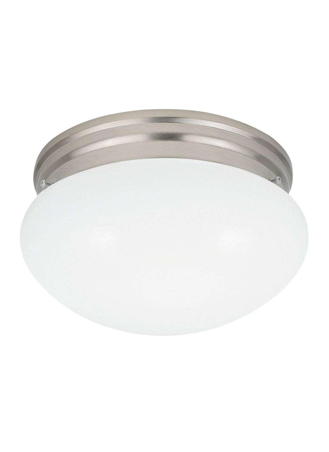 Generation Lighting. - 5326EN3-962 - One Light Flush Mount - Webster - Brushed Nickel