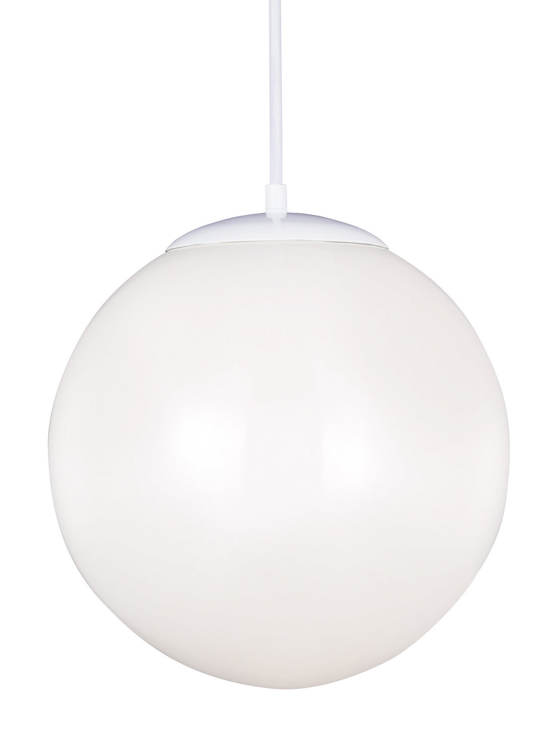 Visual Comfort Studio - 6024EN3-15 - One Light Pendant - Leo - Hanging Globe - White