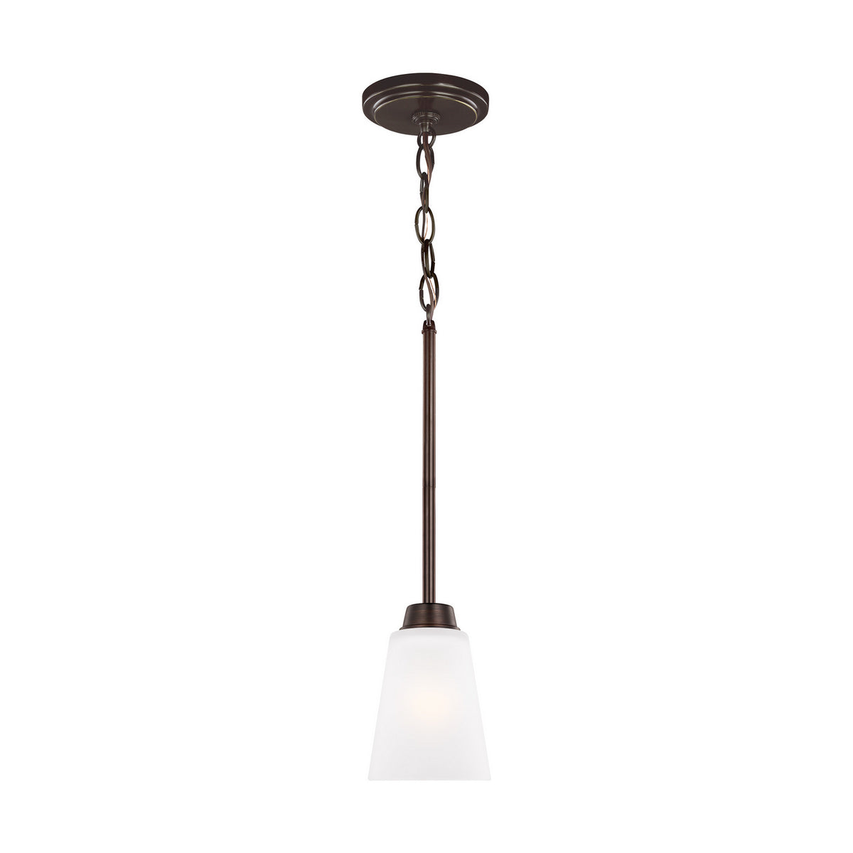 Generation Lighting - 6115201EN3-710 - One Light Mini-Pendant - Kerrville - Bronze