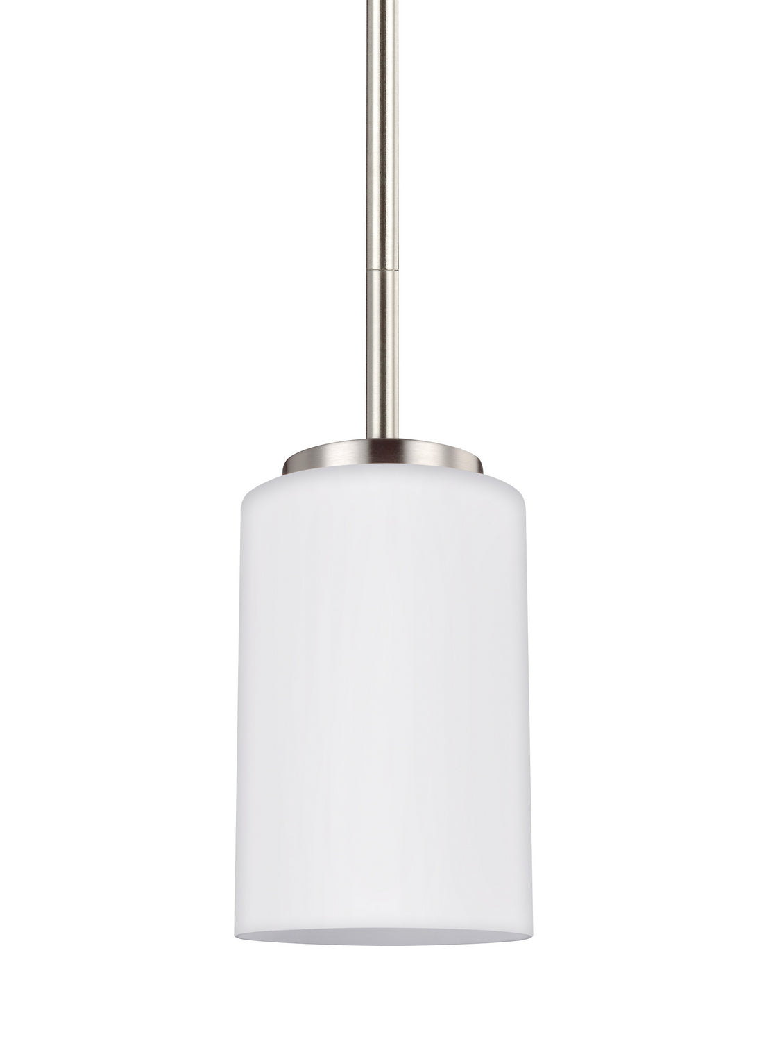 Generation Lighting. - 61160-962 - One Light Mini-Pendant - Oslo - Brushed Nickel