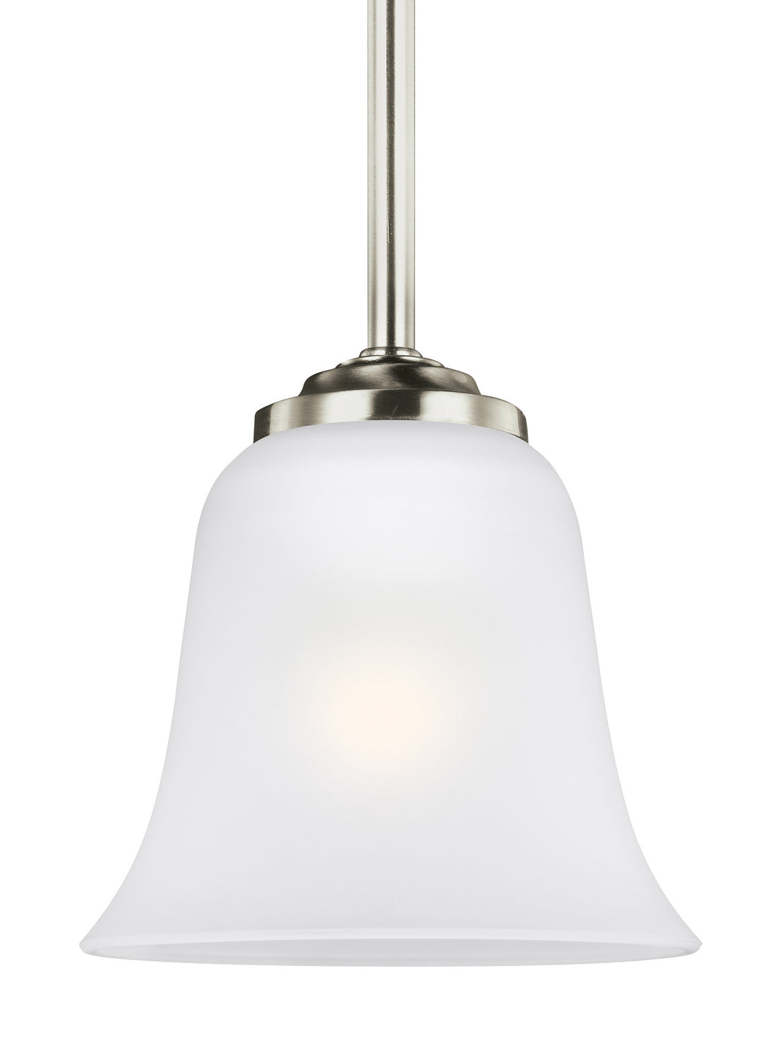 Generation Lighting. - 6139001-962 - One Light Mini-Pendant - Emmons - Brushed Nickel