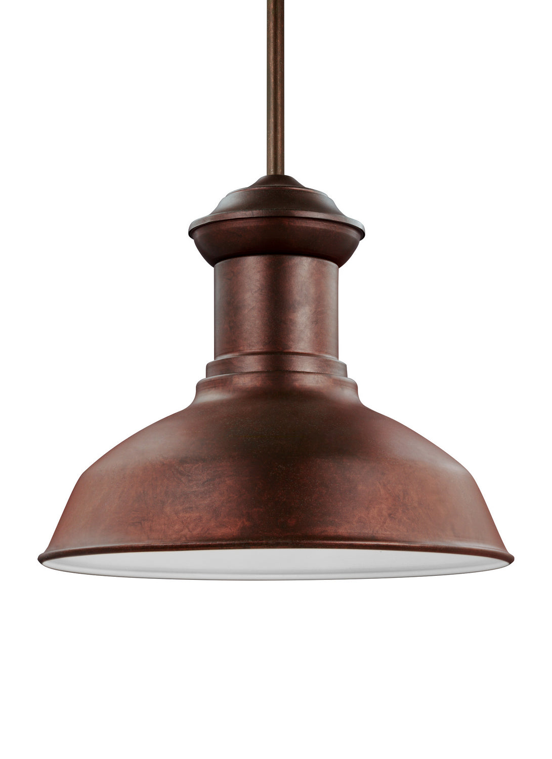 Generation Lighting. - 6247701EN3-44 - LED Outdoor Pendant - Fredricksburg - Weathered Copper