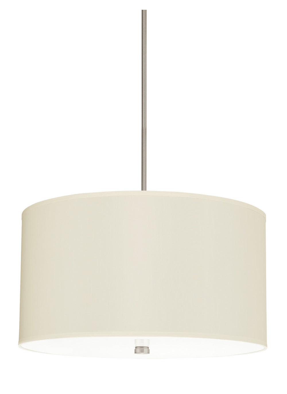 Visual Comfort Studio - 65262EN3-962 - Four Light Pendant - Dayna Shade Pendants - Brushed Nickel