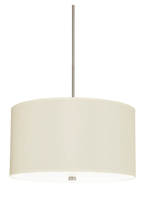 Visual Comfort Studio - 65262EN3-962 - Four Light Pendant - Dayna Shade Pendants - Brushed Nickel
