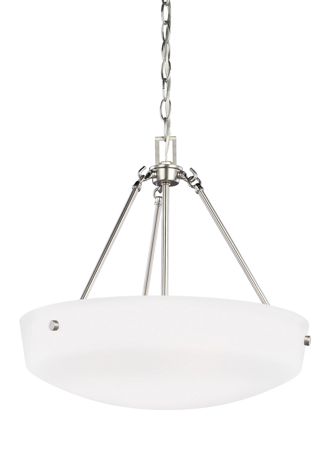 Generation Lighting. - 6615203EN3-962 - Three Light Pendant - Kerrville - Brushed Nickel