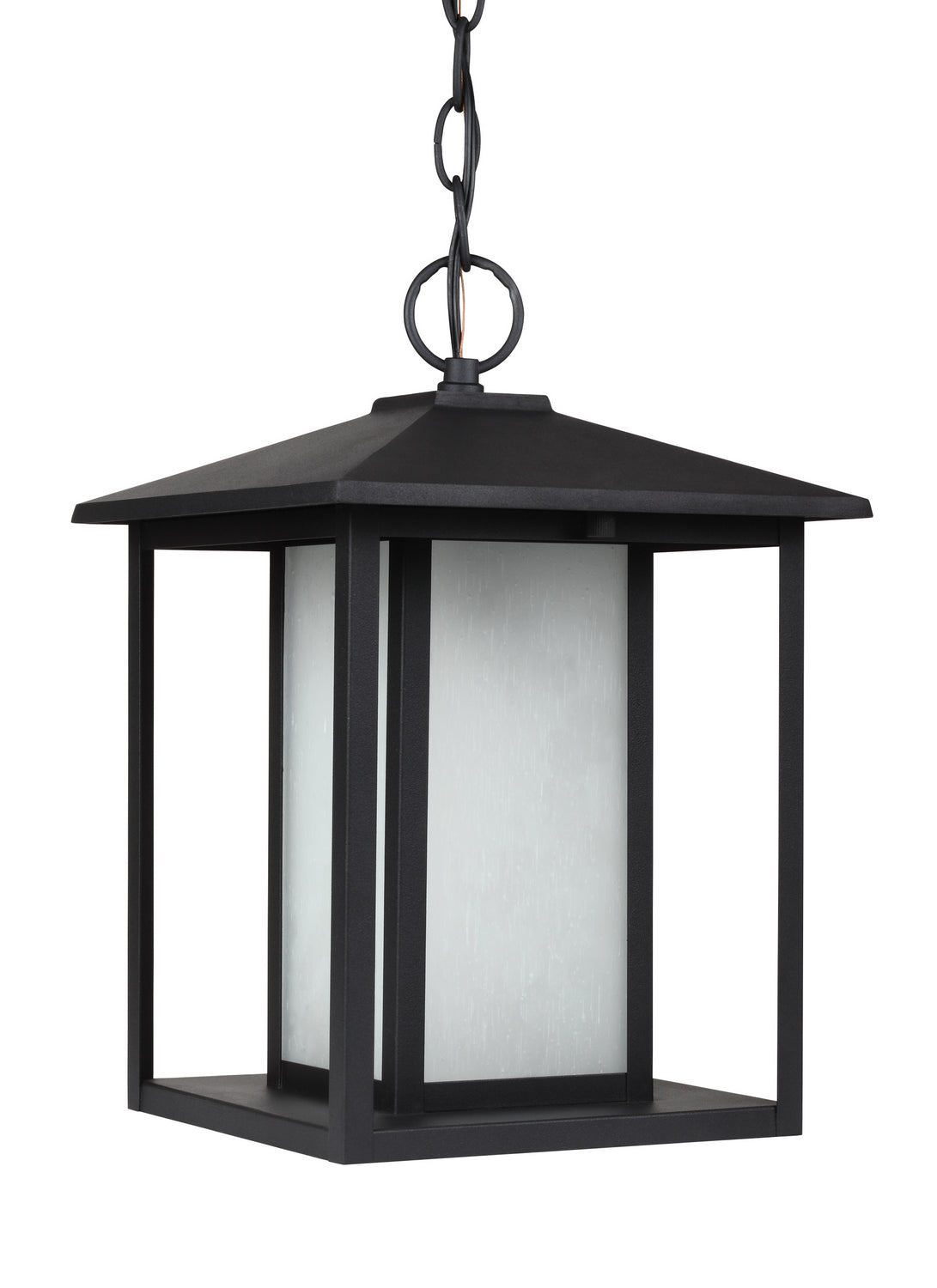 Generation Lighting. - 69029-12 - One Light Outdoor Pendant - Hunnington - Black