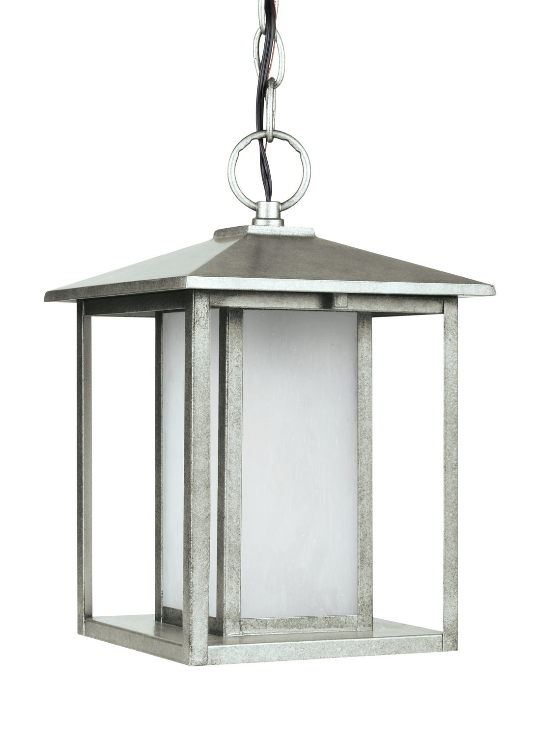 Generation Lighting. - 69029-57 - One Light Outdoor Pendant - Hunnington - Weathered Pewter