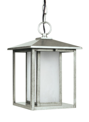 Generation Lighting. - 69029EN3-57 - One Light Outdoor Pendant - Hunnington - Weathered Pewter