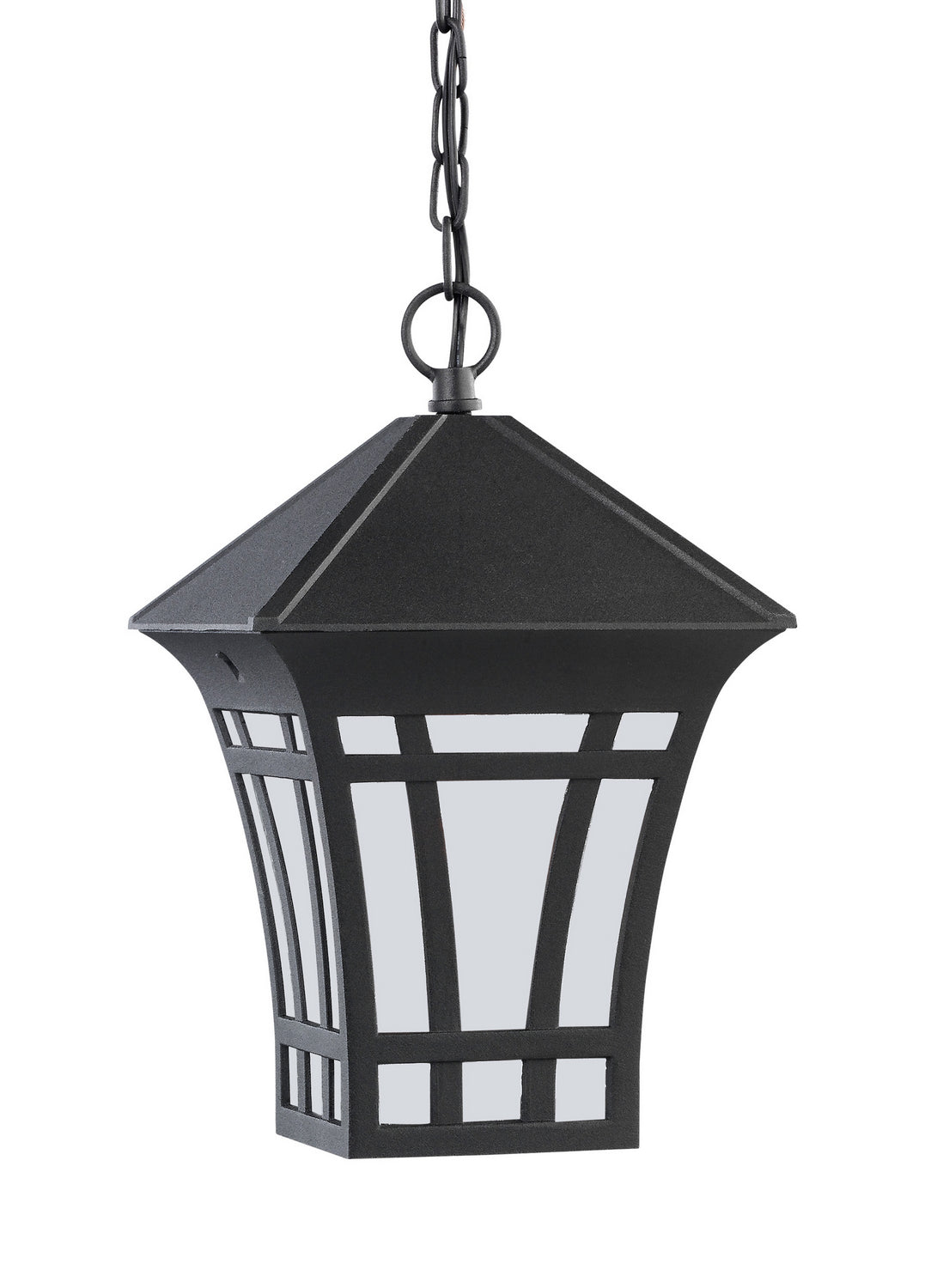 Generation Lighting. - 69131EN3-12 - One Light Outdoor Pendant - Herrington - Black