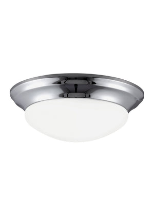 Generation Lighting. - 75434EN3-05 - One Light Flush Mount - Nash - Chrome