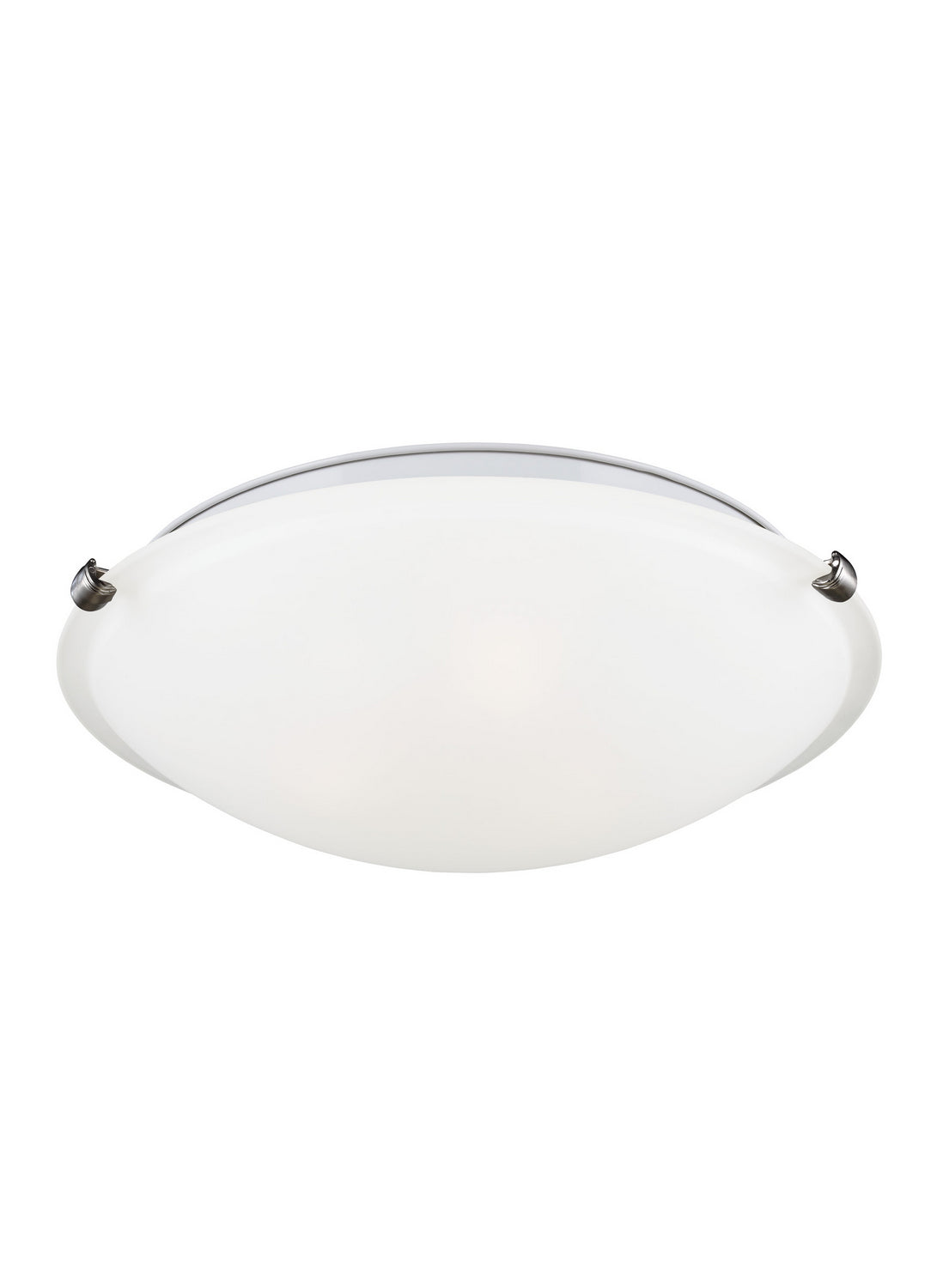 Generation Lighting. - 7543502EN3-962 - Two Light Flush Mount - Clip Ceiling Flush Mount - Brushed Nickel