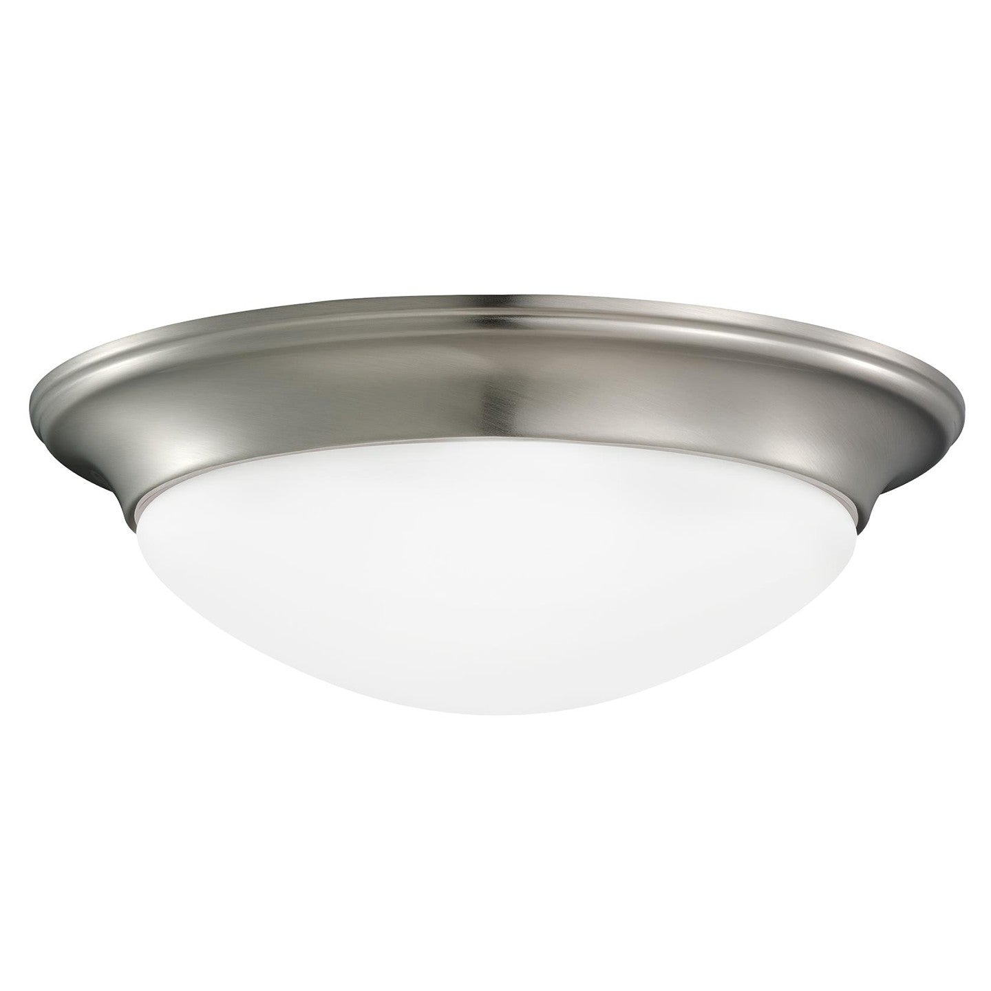 Generation Lighting - 75435EN3-962 - Two Light Flush Mount - Nash - Brushed Nickel
