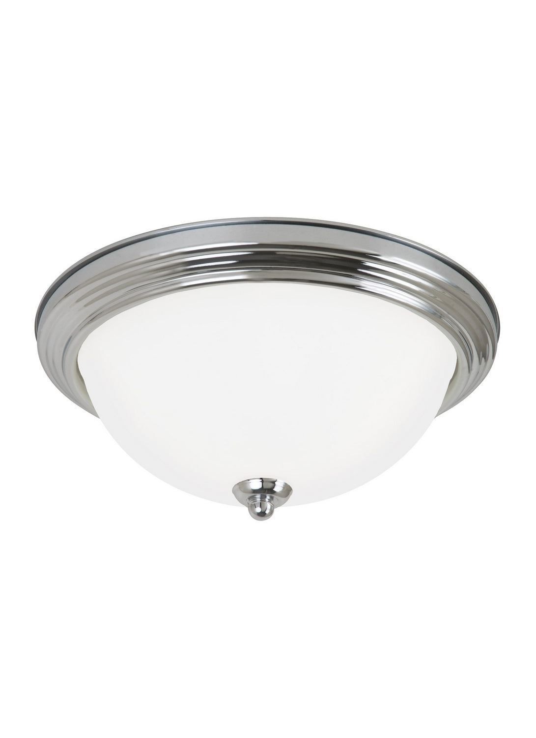 Generation Lighting. - 77063EN3-05 - One Light Flush Mount - Geary - Chrome