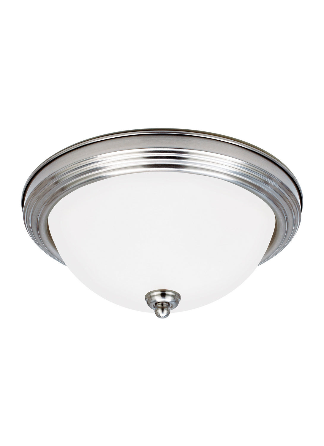 Generation Lighting. - 77064EN3-962 - Two Light Flush Mount - Geary - Brushed Nickel