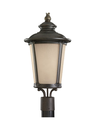 Generation Lighting. - 82240EN3-780 - One Light Outdoor Post Lantern - Cape May - Burled Iron