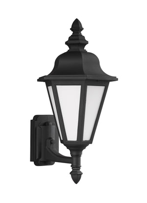 Generation Lighting. - 89824-12 - One Light Outdoor Wall Lantern - Brentwood - Black