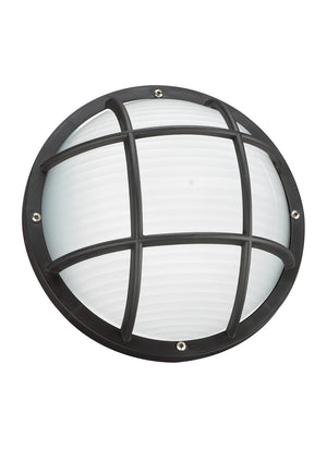 Generation Lighting. - 89807-12 - One Light Outdoor Wall / Ceiling Mount - Bayside - Black