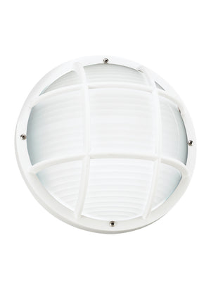 Generation Lighting. - 89807-15 - One Light Outdoor Wall / Ceiling Mount - Bayside - White