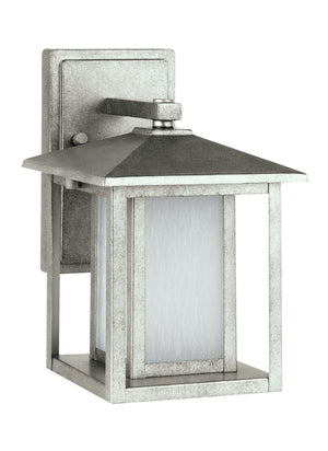 Generation Lighting. - 89029EN3-57 - One Light Outdoor Wall Lantern - Hunnington - Weathered Pewter