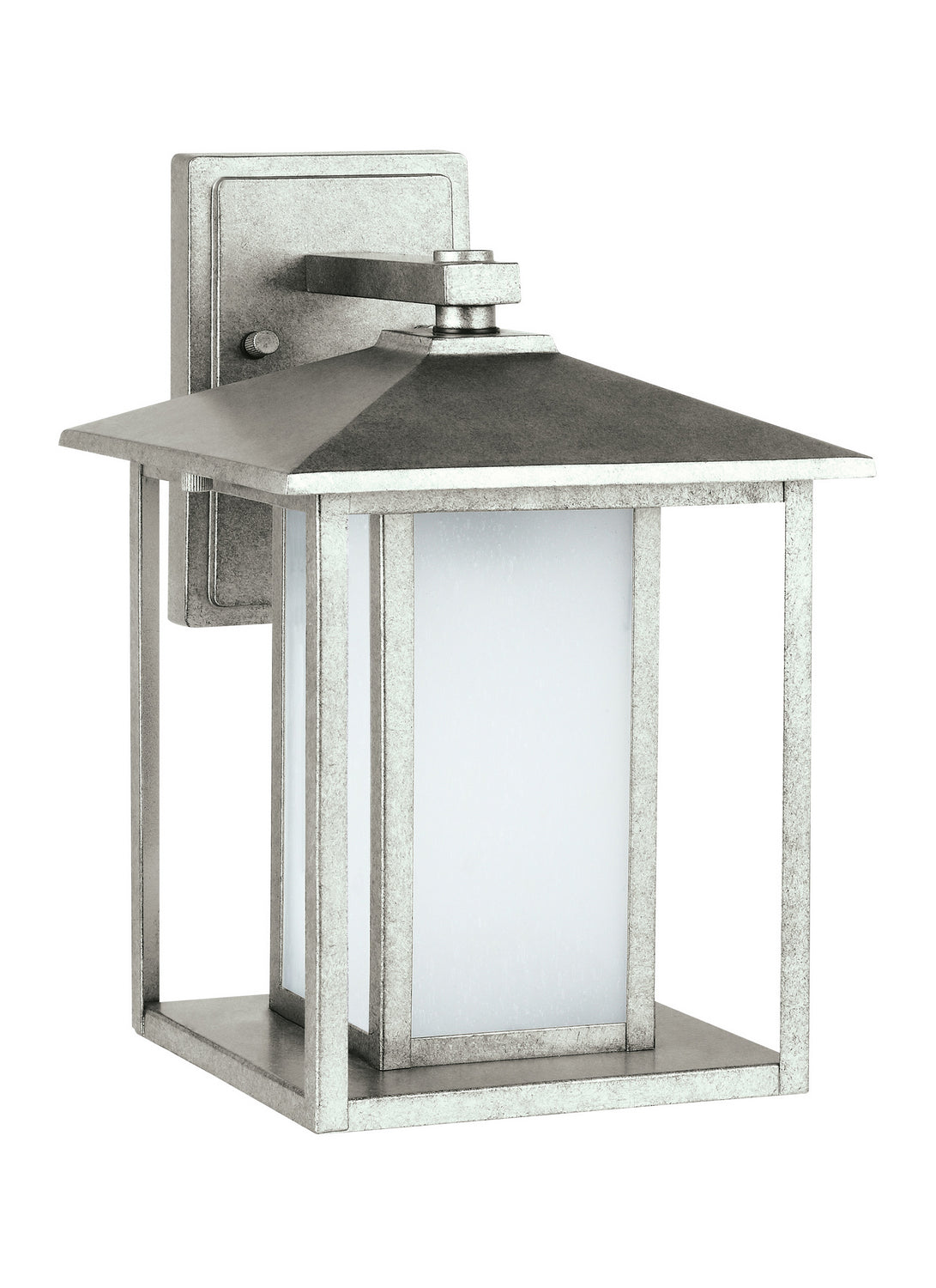 Generation Lighting. - 89031EN3-57 - One Light Outdoor Wall Lantern - Hunnington - Weathered Pewter