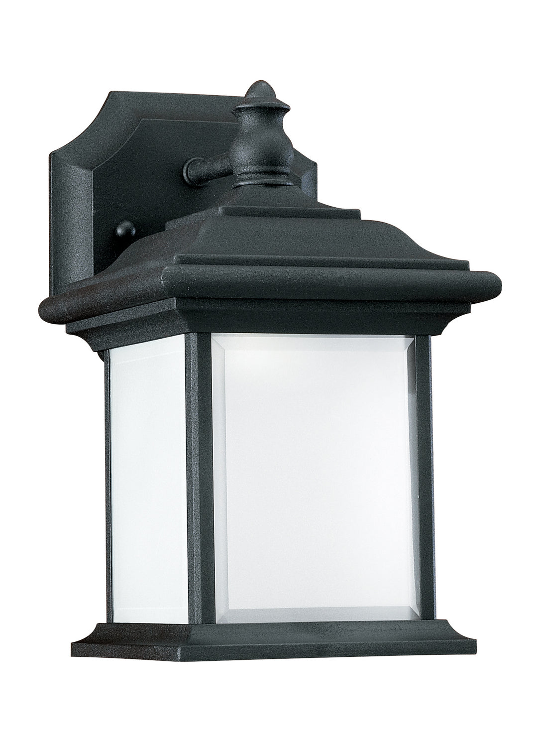 Generation Lighting. - 89101-12 - One Light Outdoor Wall Lantern - Wynfield - Black