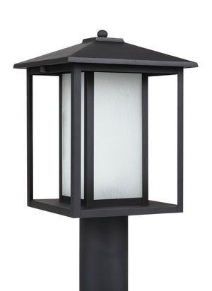 Generation Lighting. - 89129EN3-12 - One Light Outdoor Post Lantern - Hunnington - Black