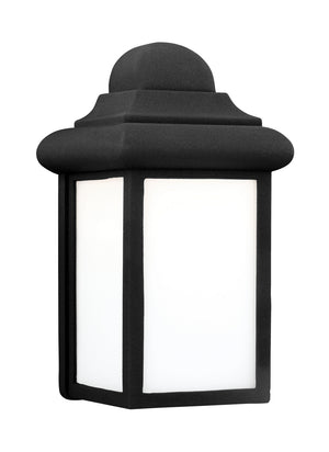 Generation Lighting. - 8788-12 - One Light Outdoor Wall Lantern - Mullberry Hill - Black