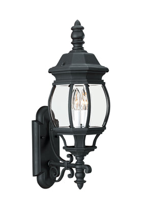 Generation Lighting. - 88201EN-12 - Two Light Outdoor Wall Lantern - Wynfield - Black