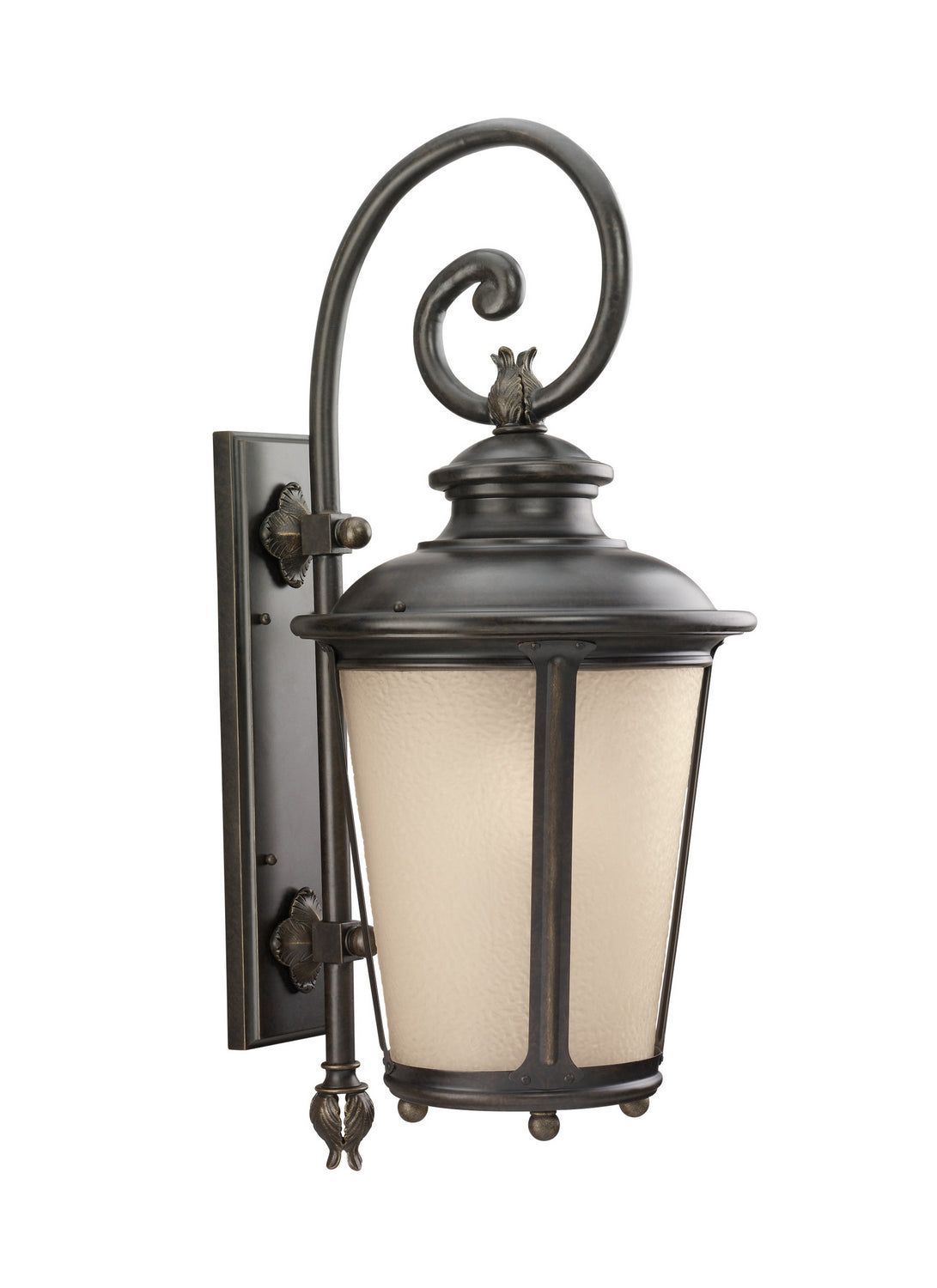 Generation Lighting. - 88243EN3-780 - One Light Outdoor Wall Lantern - Cape May - Burled Iron