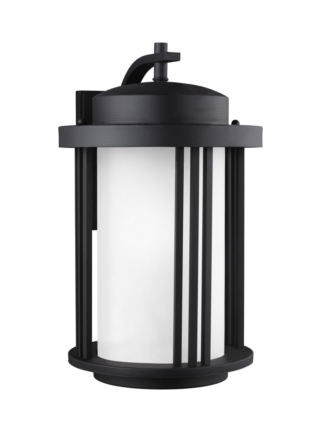 Generation Lighting. - 8847901EN3-12 - One Light Outdoor Wall Lantern - Crowell - Black