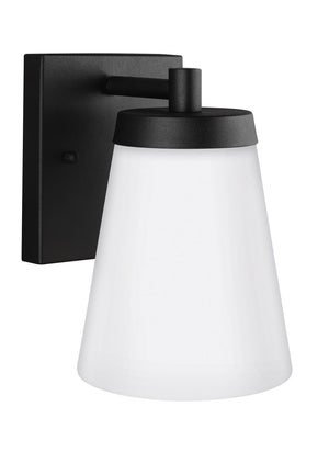 Generation Lighting. - 8538601EN3-12 - One Light Outdoor Wall Lantern - Renville - Black