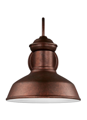 Generation Lighting. - 8547701EN3-44 - One Light Outdoor Wall Lantern - Fredricksburg - Weathered Copper