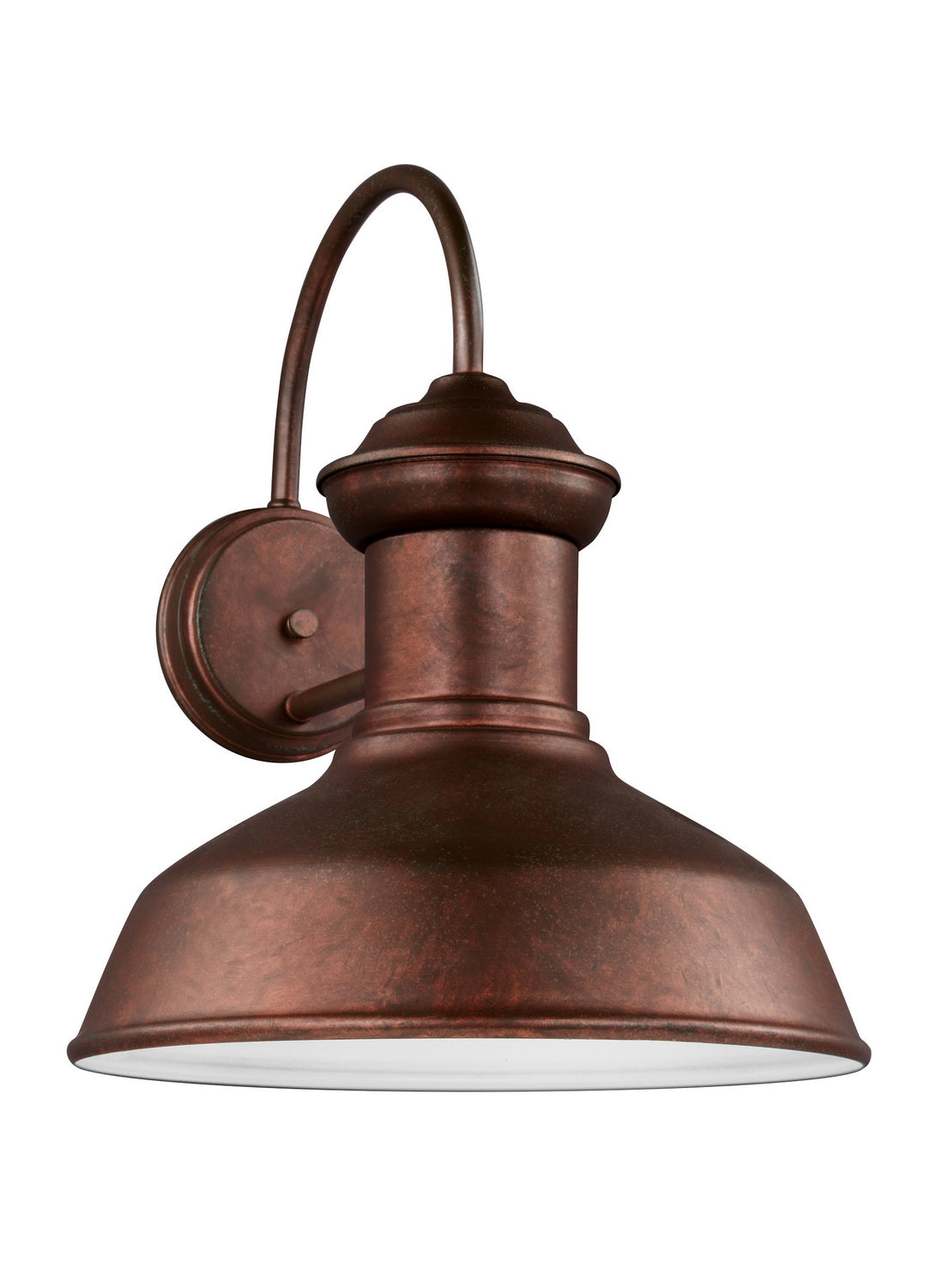 Generation Lighting. - 8647701EN3-44 - One Light Outdoor Wall Lantern - Fredricksburg - Weathered Copper