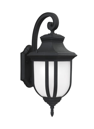 Generation Lighting. - 8736301EN3-12 - One Light Outdoor Wall Lantern - Childress - Black